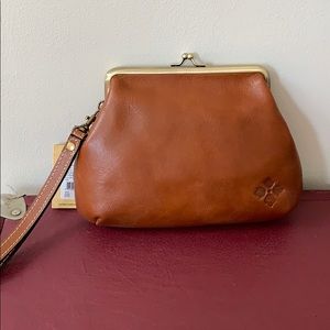 NWT Genuine Leather Clutch